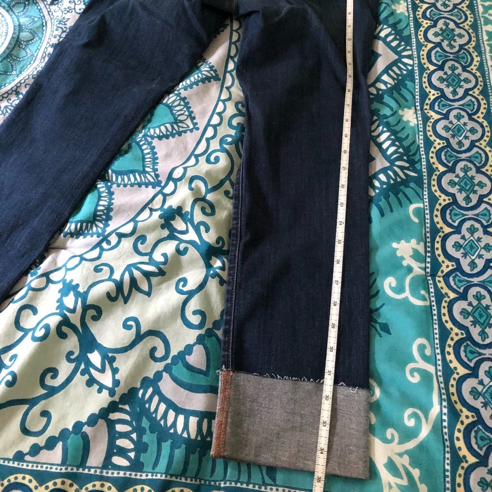 LOFT Modern Straight Leg dark wash denim jeans Size 4 (27)
